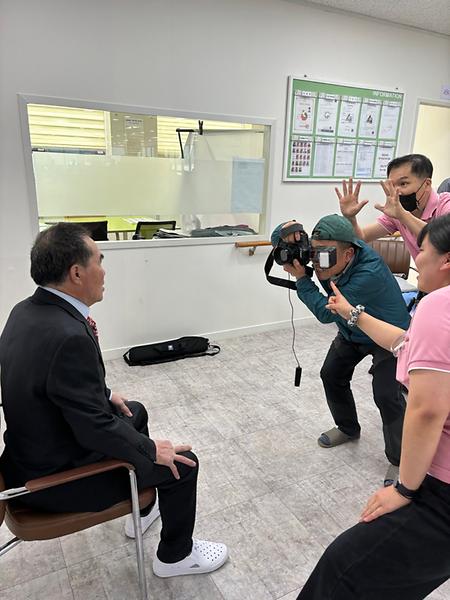 부산디지털대학교 사진영상학과 ‘장수사진’봉사활동