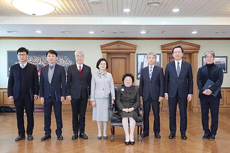 학교법인 동서학원 보직 교원 임명식 가져