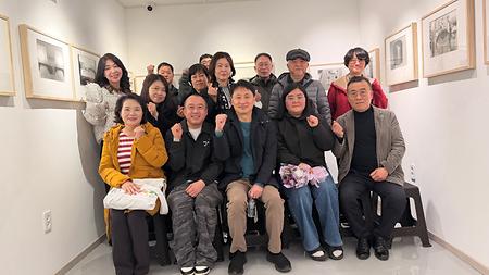 [전시]황금윤,임형석학우 개인전 참관