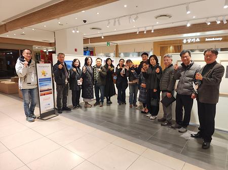 [전시] 배갑선학우 개인전 참관